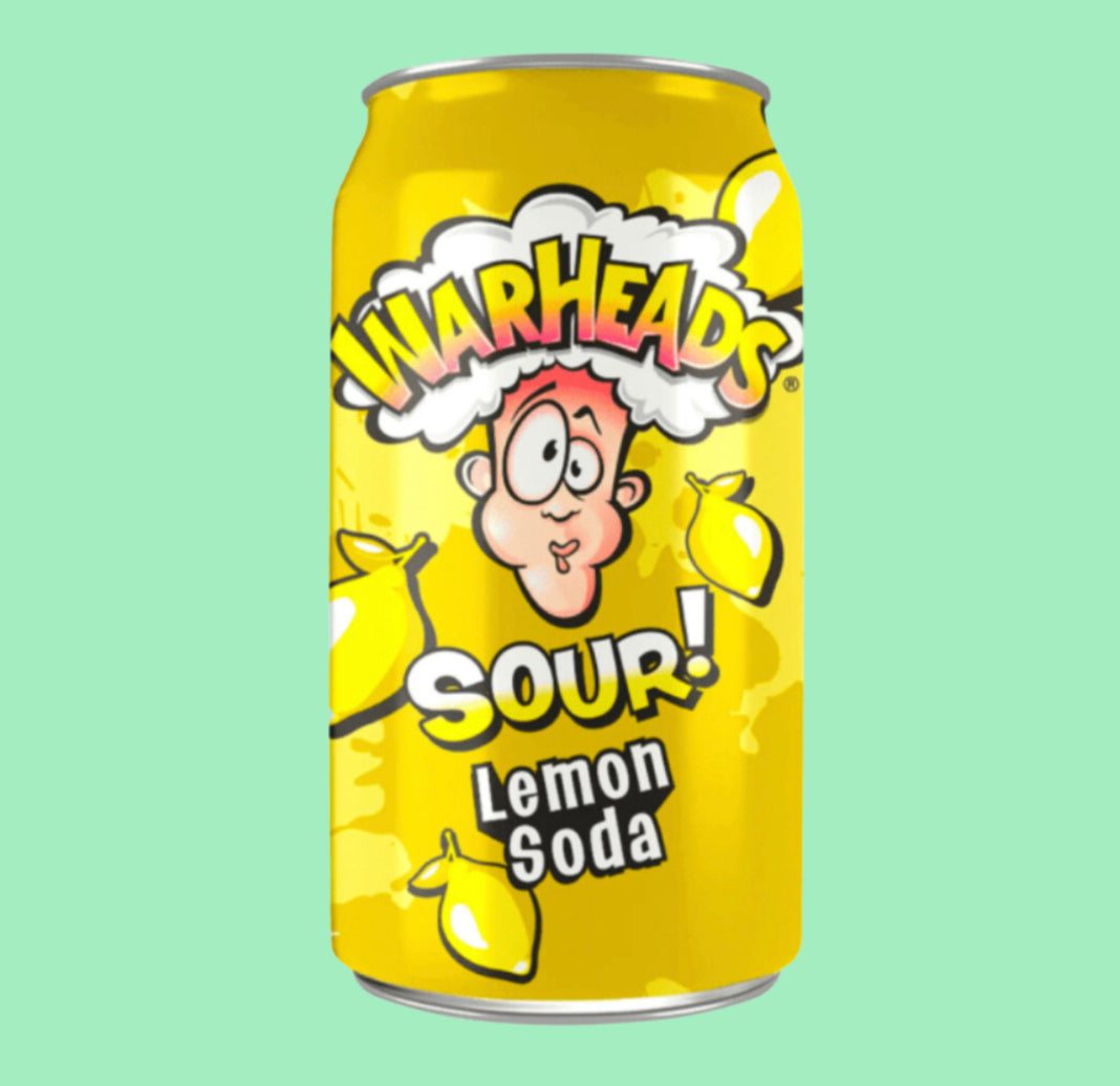 Warheads Sour Lemon Soda