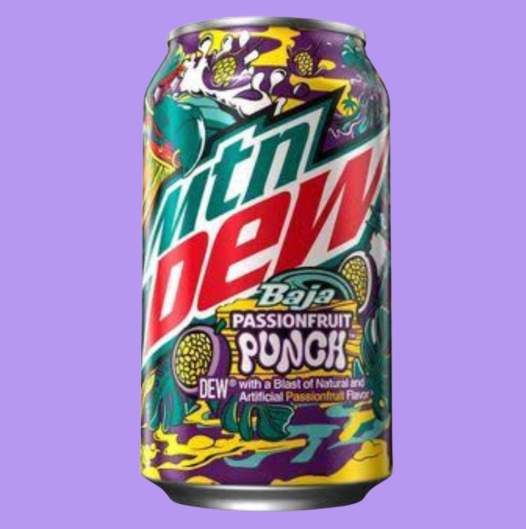 Mountain Dew passion fruit punch